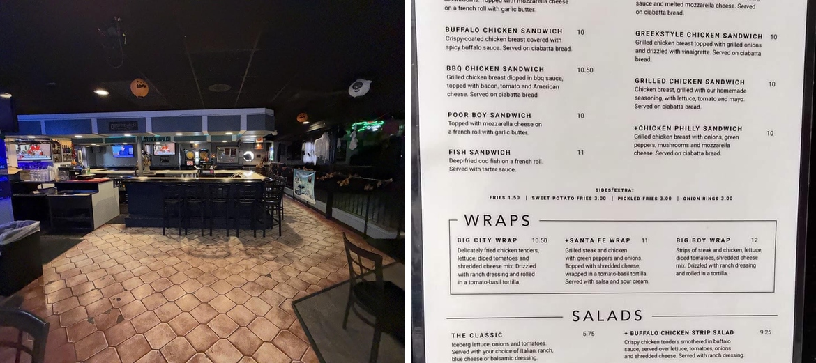 The Crowd Around Me Menu