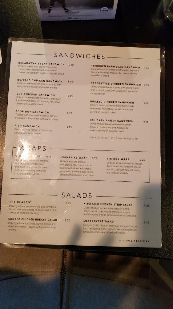 The Crowd Around Me Menu image 3