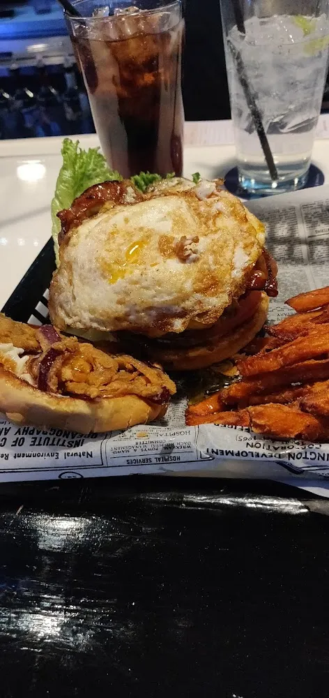 The Saganaki Burger